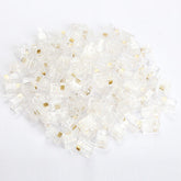 #QZO 100X 4Pin RJ11 RJ-11 6P4C Modular Phone Crystal Connector
